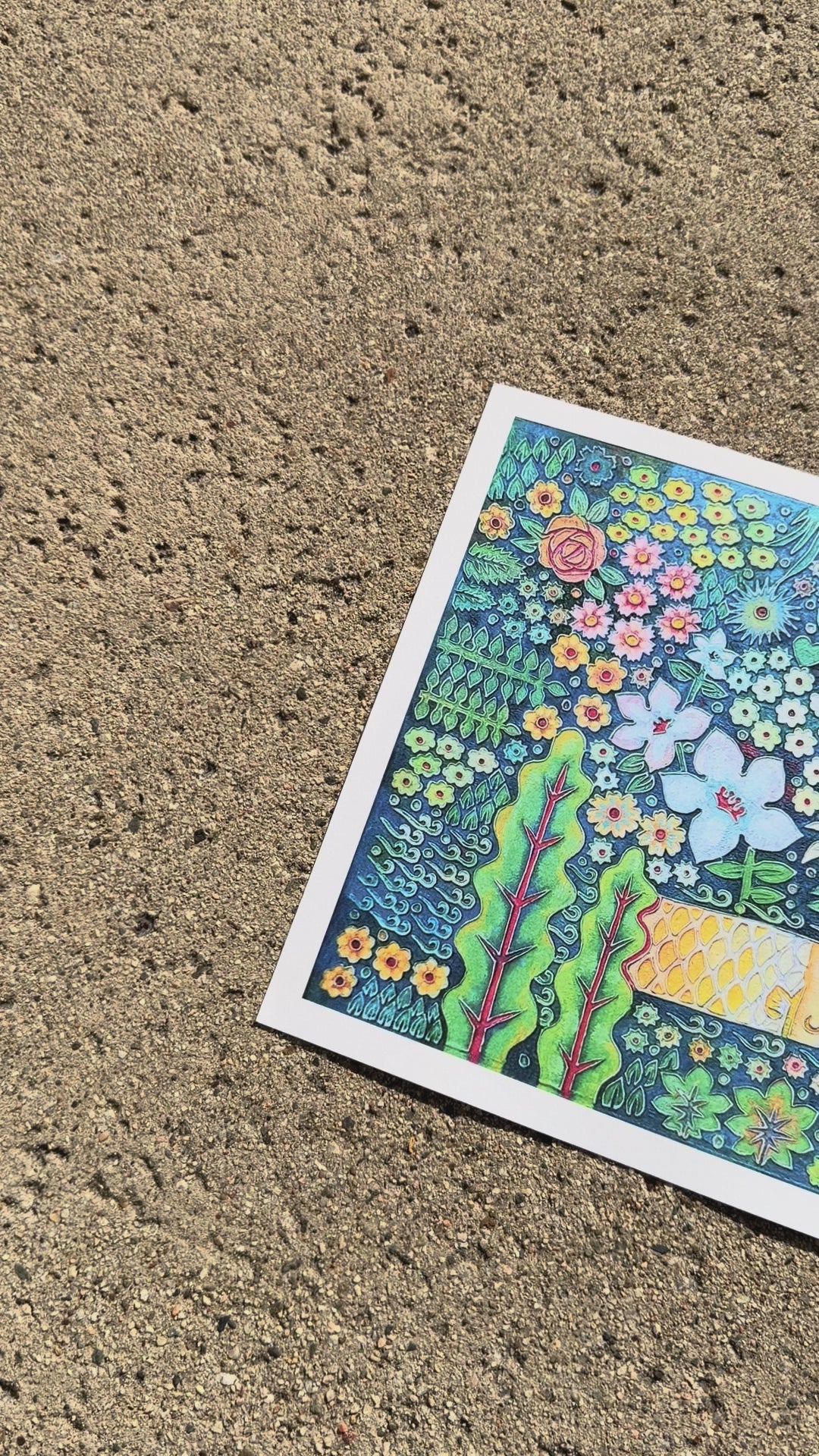 Blue Garden of Abundance